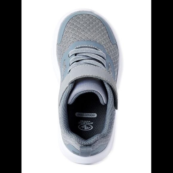 Athletic Works Toddler Boys Mesh Jogger Sneakers, Sizes 7-8 - Picture 2 of 3